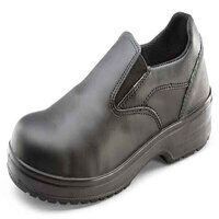 Ladies Slip On Shoe Black 40/6.5