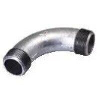 Male Bend 90 Deg Galvanised, Fig 3