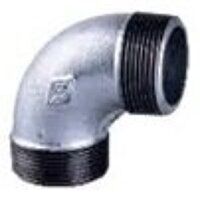 Male Elbow 90 Deg Galvanised, Fig 94