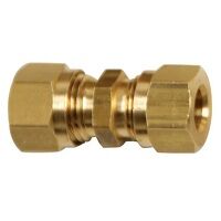 10mm Straight Connector Single Ferrule Compre...