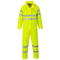 Portwest Sealtex Ultra Hi-Vis Rain Coverall (Yellow / L / Regular Fit)