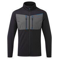 Portwest WX3 Full Zip Tech Fleece (Black / S / Regular Fit)