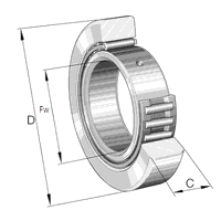 RSTO40X Budget Yoke Type Track Needle Roller ...