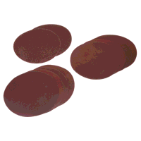 Sealey SSDS01 Hook-and-Loop Sanding Disc Set 150mm