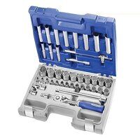 Expert 1/2in Drive Socket  Accessory Set, 42 Piece