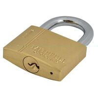 Faithfull Brass Padlock 50mm 3 Keys