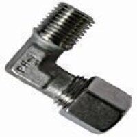  6mm x 1/4 inch BSPT Male Stud Elbow Tapered